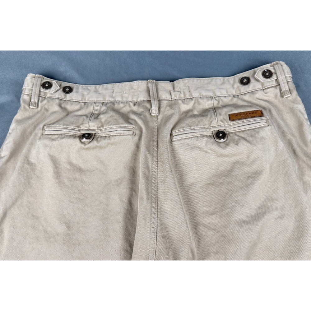 Burberry Brit Men's 36x32 Khaki Chino Pants Classic Fit Cotton Casual Preppy - Picture 5 of 7